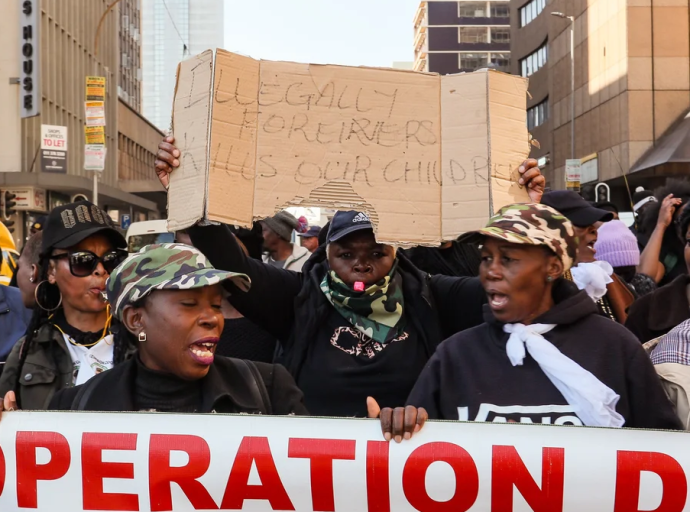 Operation Dudula under fire for campaign to ban foreign children from public schools in 2026